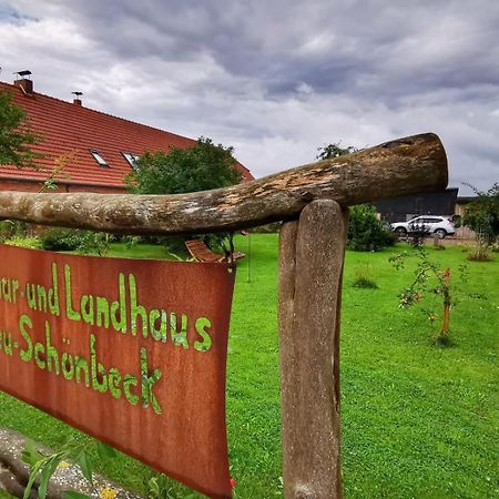 Seminar Und Landhaus Schoenbeck Schonbeck  Екстер'єр фото